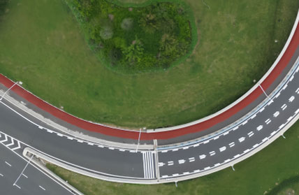 沥路力聚合物彩色防滑路面