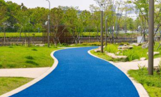 购物中心水性EAU彩色防滑路面每米造价多少