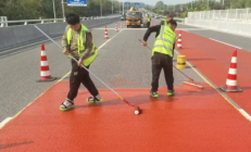 仓库MMA防滑路面耐候性（耐高温/耐低温）