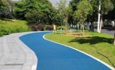 彩色防滑路面的重载路面抗压强度如何？局部破损的维修便捷性怎么样？