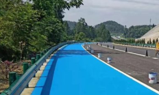 校内道路MMA彩色防滑路面抗压强度如何 性能与质量如何