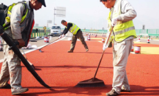 市政桥梁引道 彩色陶瓷颗粒防滑路面 修复罩面 抗压强度如何