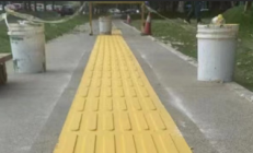  人行横道现浇金刚盲道耐候性对比 基层怎么处理？