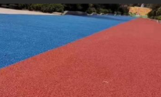 城市道路S形匝道彩色陶瓷颗粒防滑路面使用寿命能用多少年 翻新频率是多少