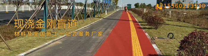 现浇金刚盲道施工厂家